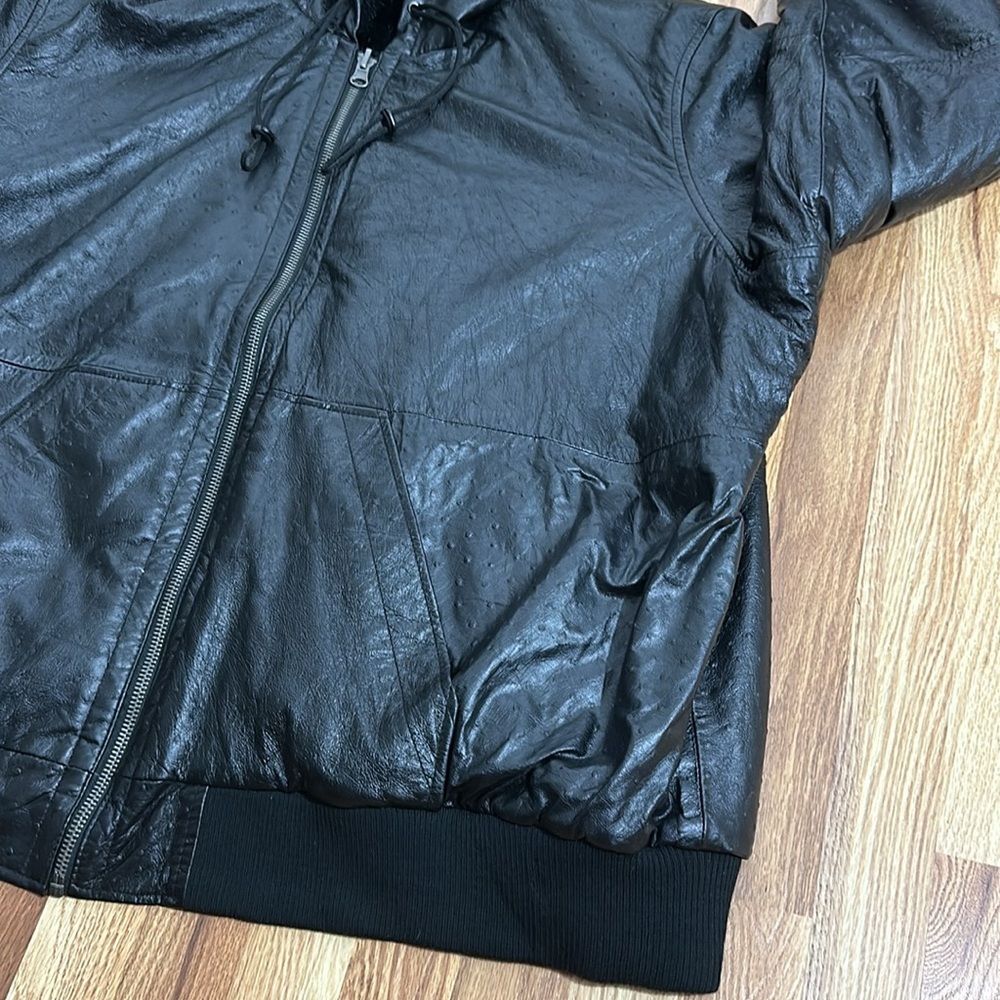 Excelled Leather Reversible Faux Fur & Leather Coat size 4X - Picture 14 of 15